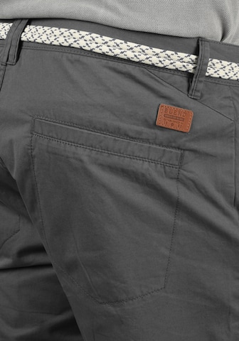 BLEND Regular Chino Pants 'Ragna' in Grey