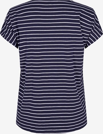 T-shirt 'DORIT' Zizzi en bleu