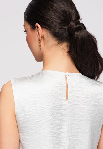 Ombre Top in Wit