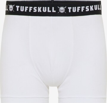 TUFFSKULL Boxershorts 'Shatter' in Weiß