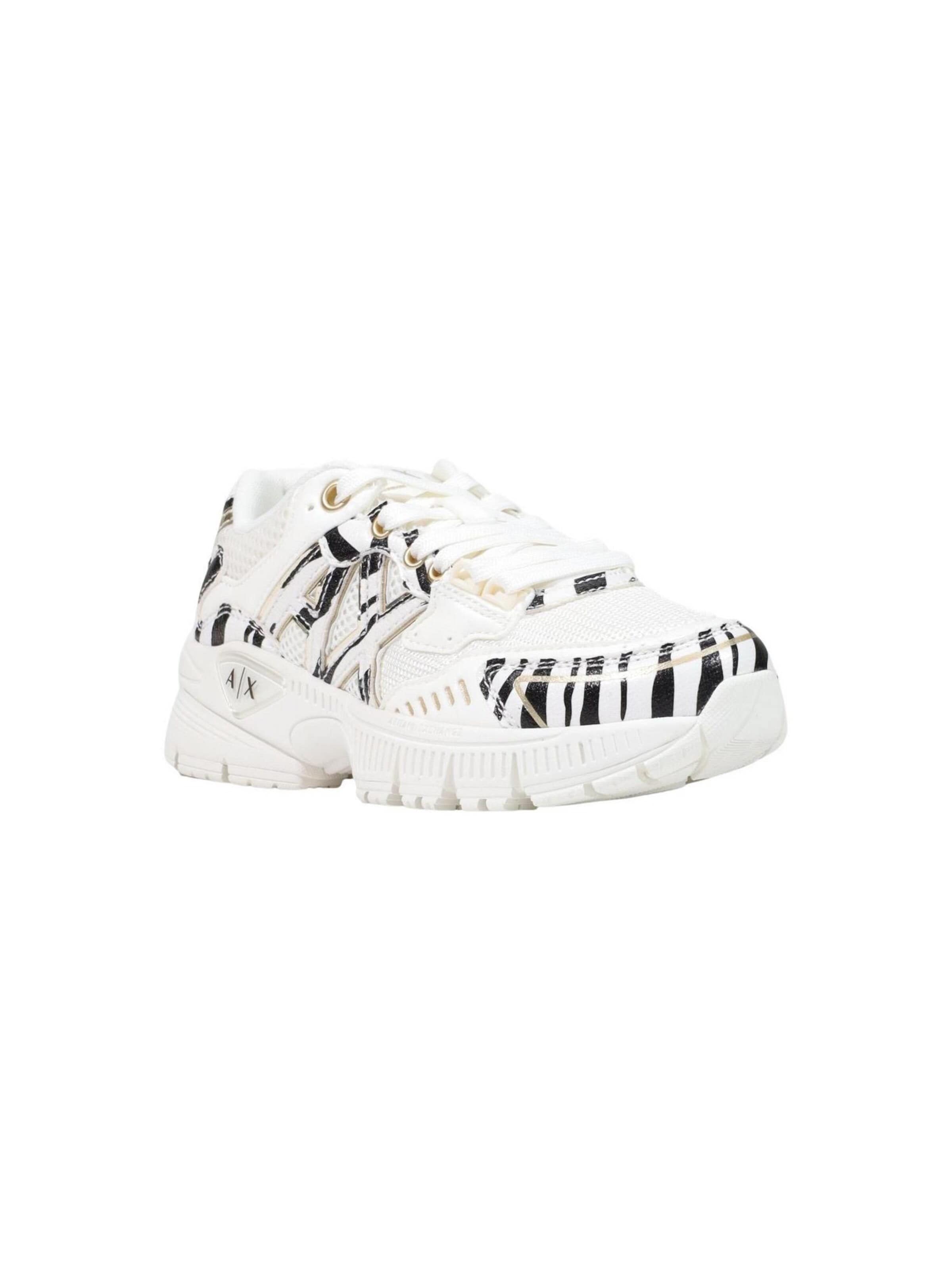 ARMANI EXCHANGE Låg sneaker 'XW002153 AF27416' i svart