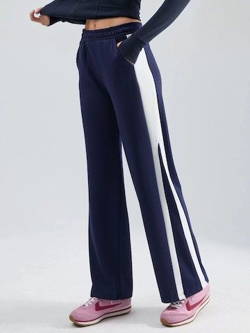 Wide leg Pantaloni di Hiccup in blu: frontale