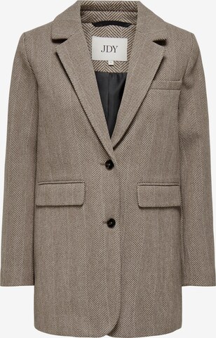 JDY Between-Seasons Coat 'ALFREDA' in Brown: front