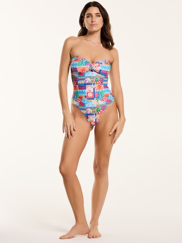Shiwi Bandeau Swimsuit in Mixed colors