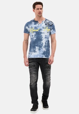 T-Shirt CIPO & BAXX en bleu