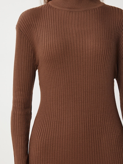 Happiness İstanbul Трикотажное платье в Коричневый, Обзор товара