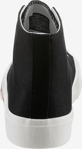 Tommy Jeans Korkeavartiset tennarit värissä musta