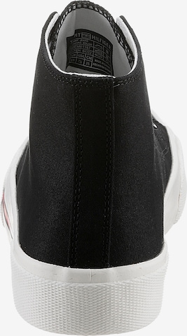 Tommy Jeans High-Top Sneakers in Black