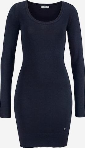 AJC Strickkleid in Schwarz: Vorderseite