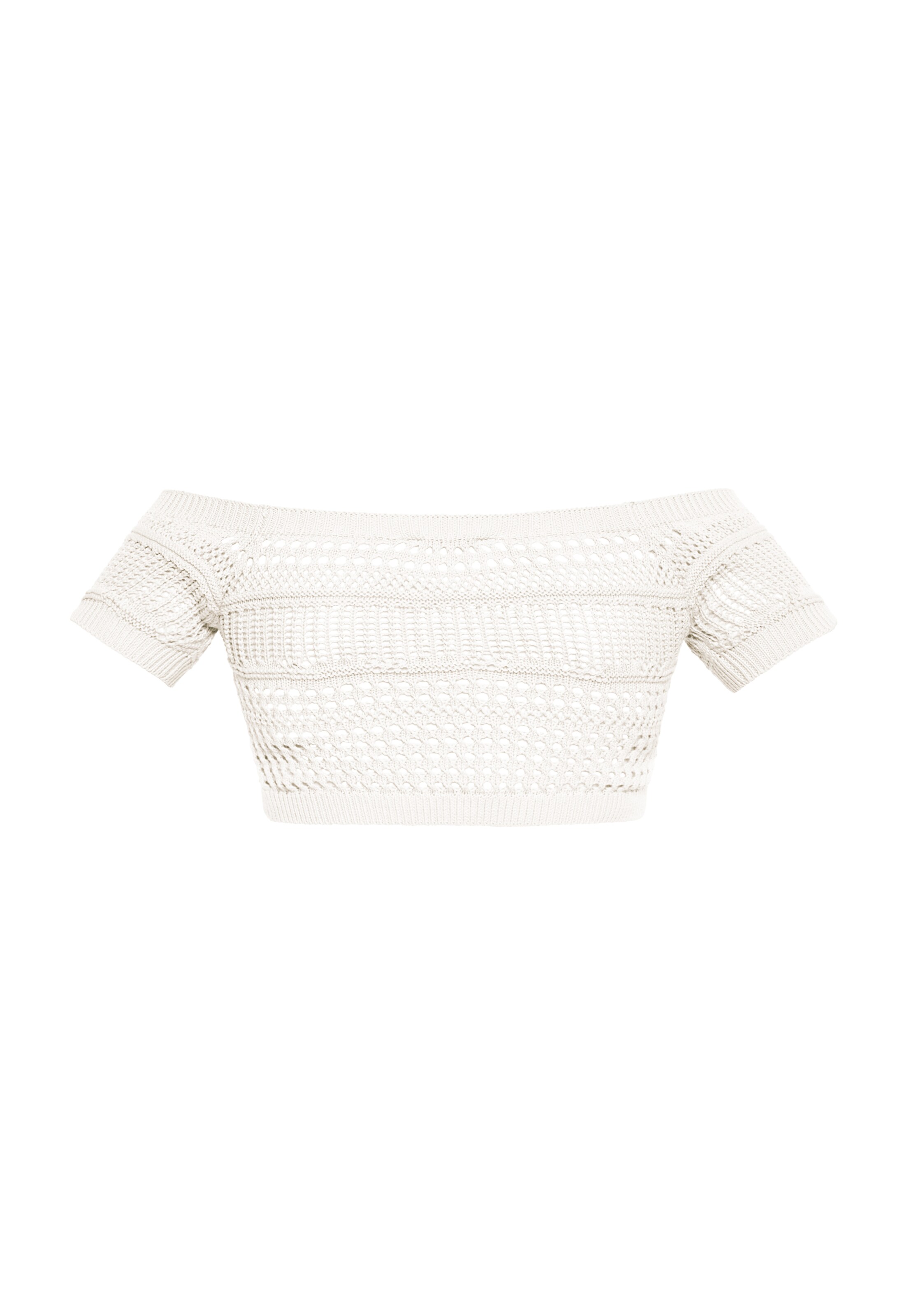 swirly - Pullover em branco