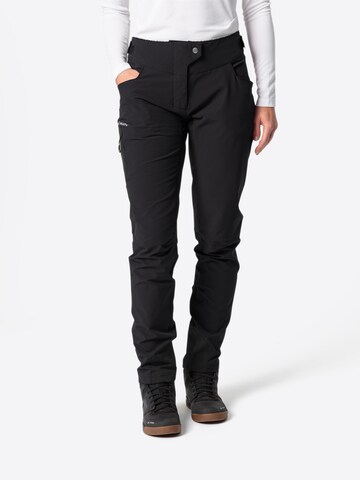 VAUDE Regular Outdoorhose 'Qimsa' in Schwarz: Vorderseite