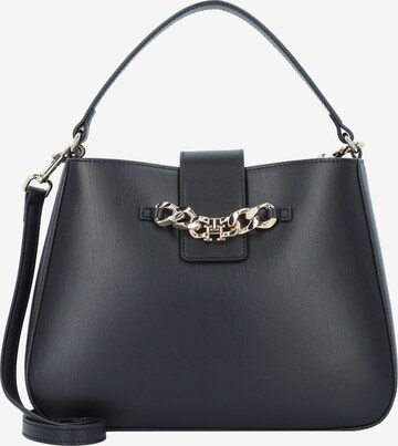 TOMMY HILFIGER Handbag 'Th Luxe Satche' in Black: front