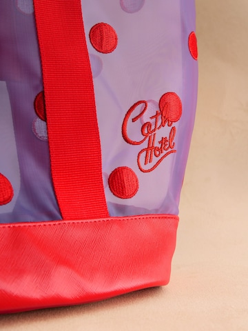 Geantă de plajă de la Cath Kidston pe roșu