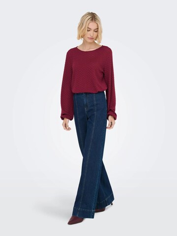 ONLY Tricot 'Belle' in Rood