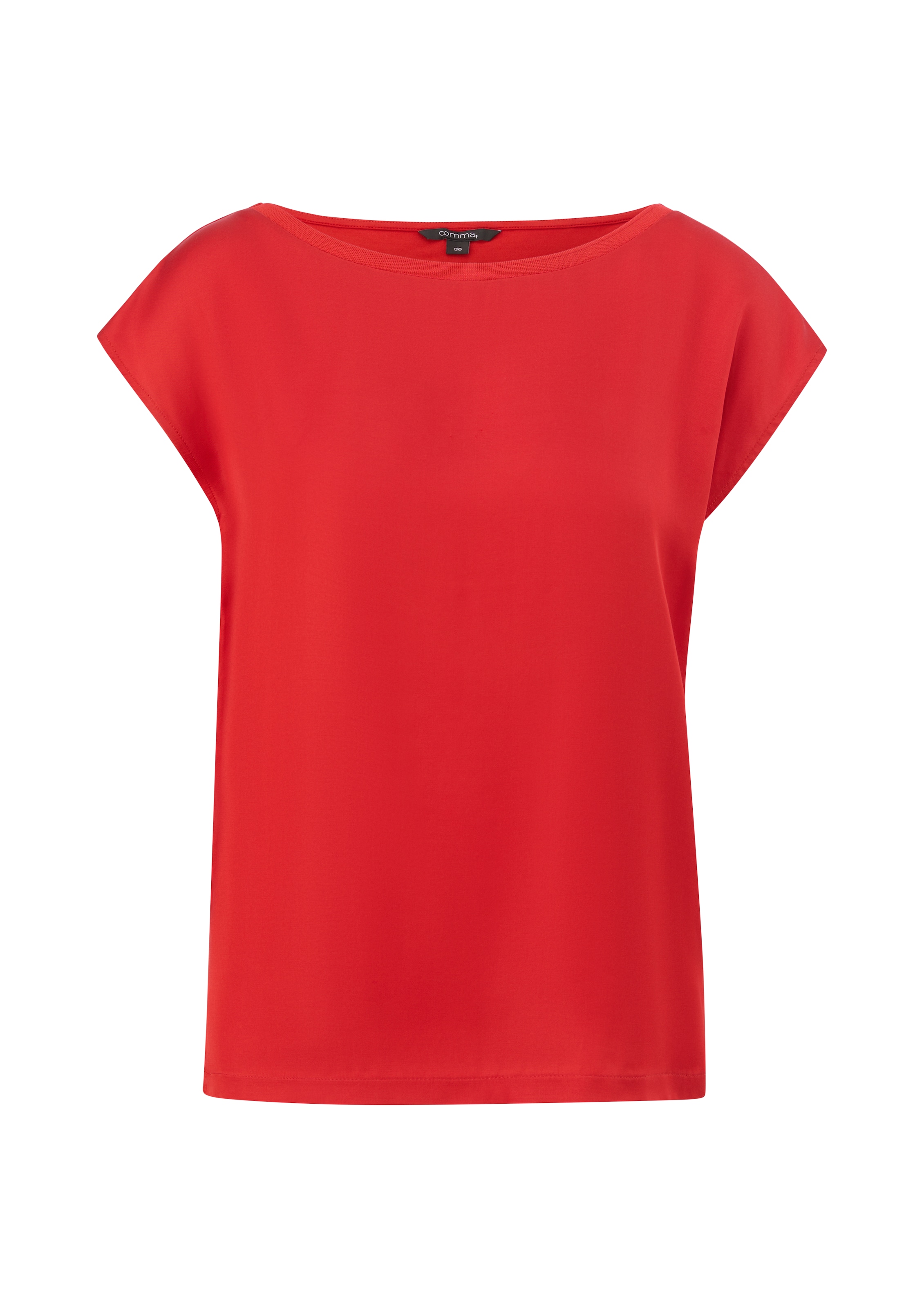 COMMA Blouse in Red: front