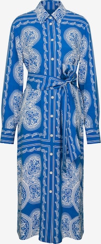 Robe 'Schwarze Rose' SEIDENSTICKER en bleu : devant