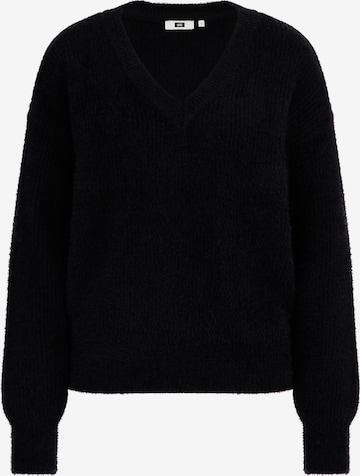 WE Fashion - Jersey en negro: frente