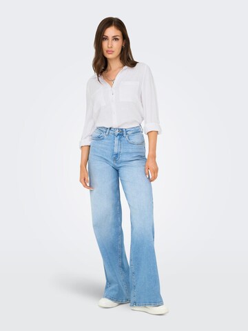 ONLY - Blusa 'ONLYasmin-Siesta' en blanco