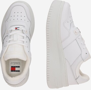 Tommy Jeans Sneaker 'Retro Basket Ess' in Weiß