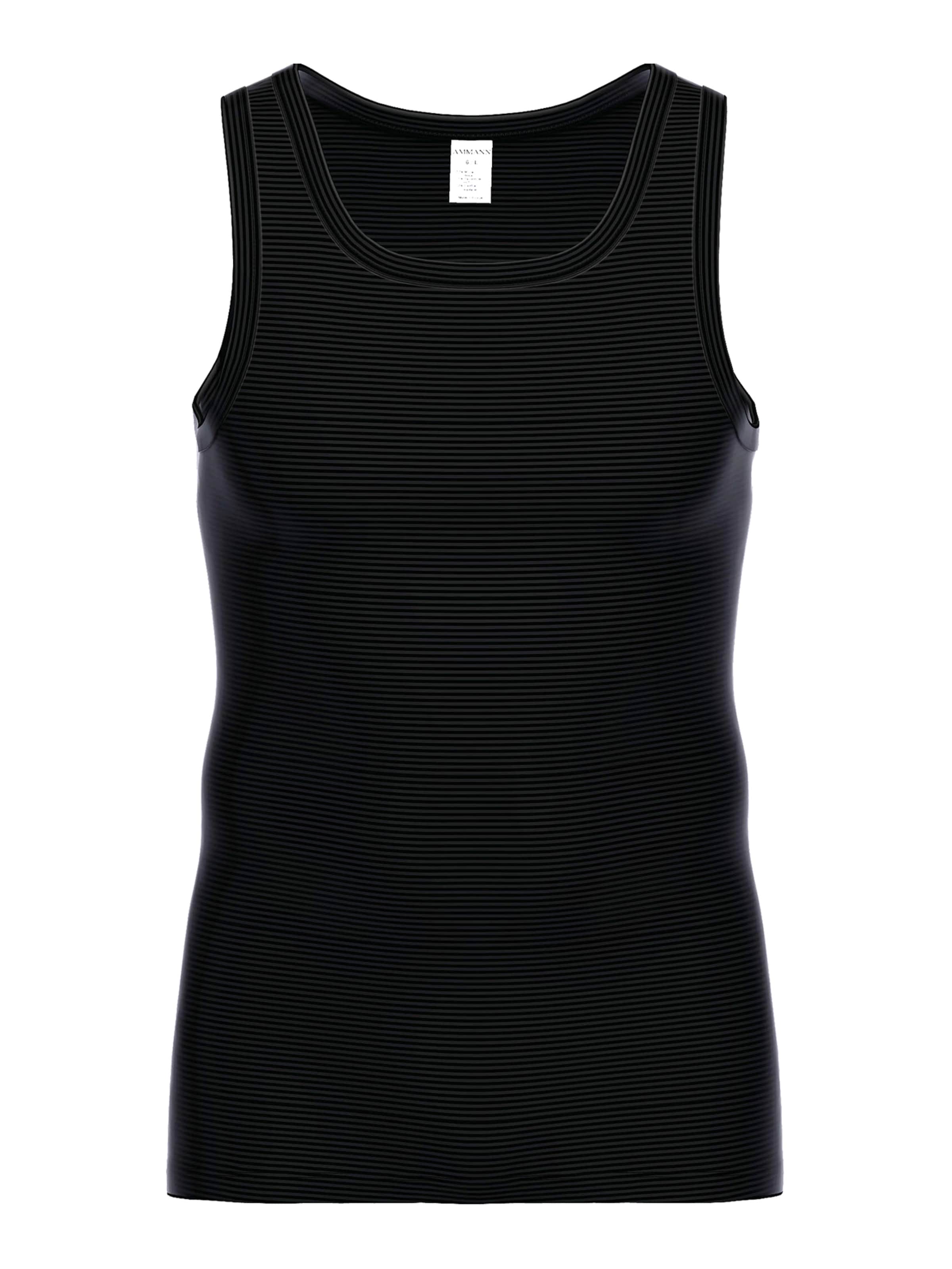 Ammann Tanktop ' Cotton & More Athletic ' in Schwarz: Vorderseite