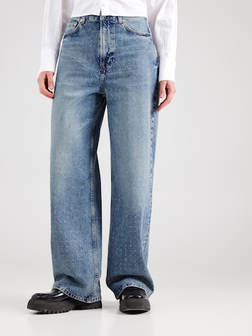 Samsøe Samsøe Wide Leg Jeans 'SHELLY' i blå: forside