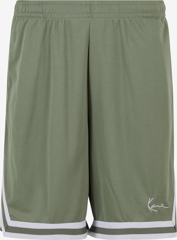 Karl Kaniregular Hlače ' ' - zelena boja: prednji dio