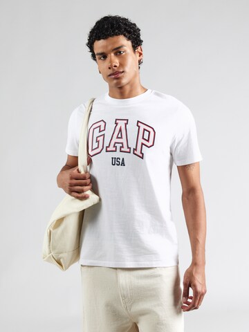GAP - Camiseta en blanco: frente