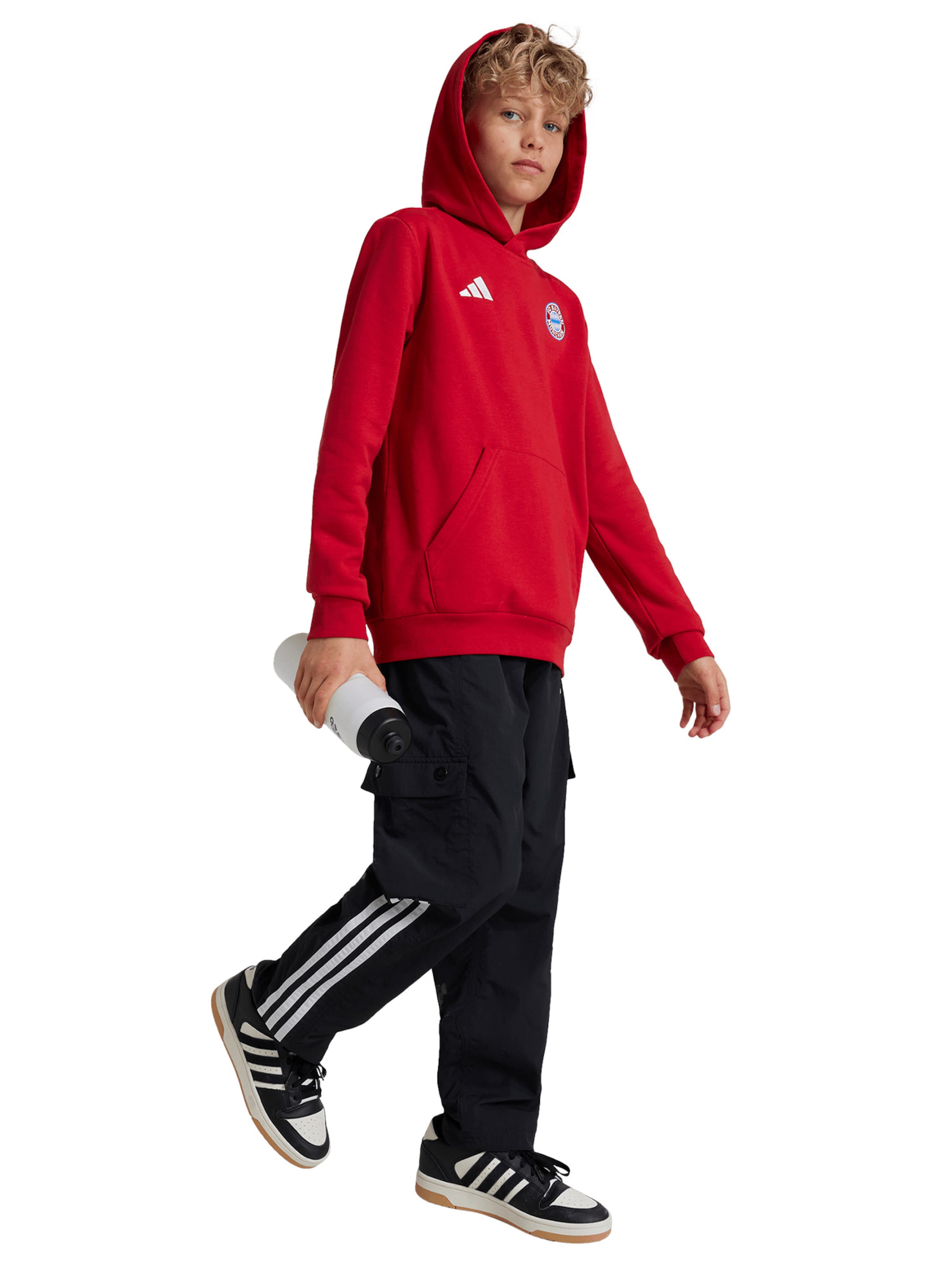 ADIDAS PERFORMANCE Sweatshirt 'DNA' in Bright Red | ABOUT YOU