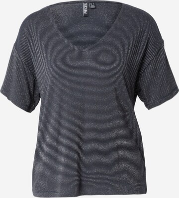 PIECES Shirt 'Billo' in Blauw: voorkant