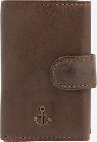 Harbour 2nd Wallet 'Robin' in Brown: front