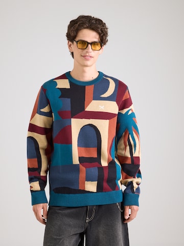 Iriedaily Pullover 'Banks' in Blau: Vorderseite