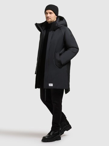 khujo Wintermantel 'Kenji' in Grau