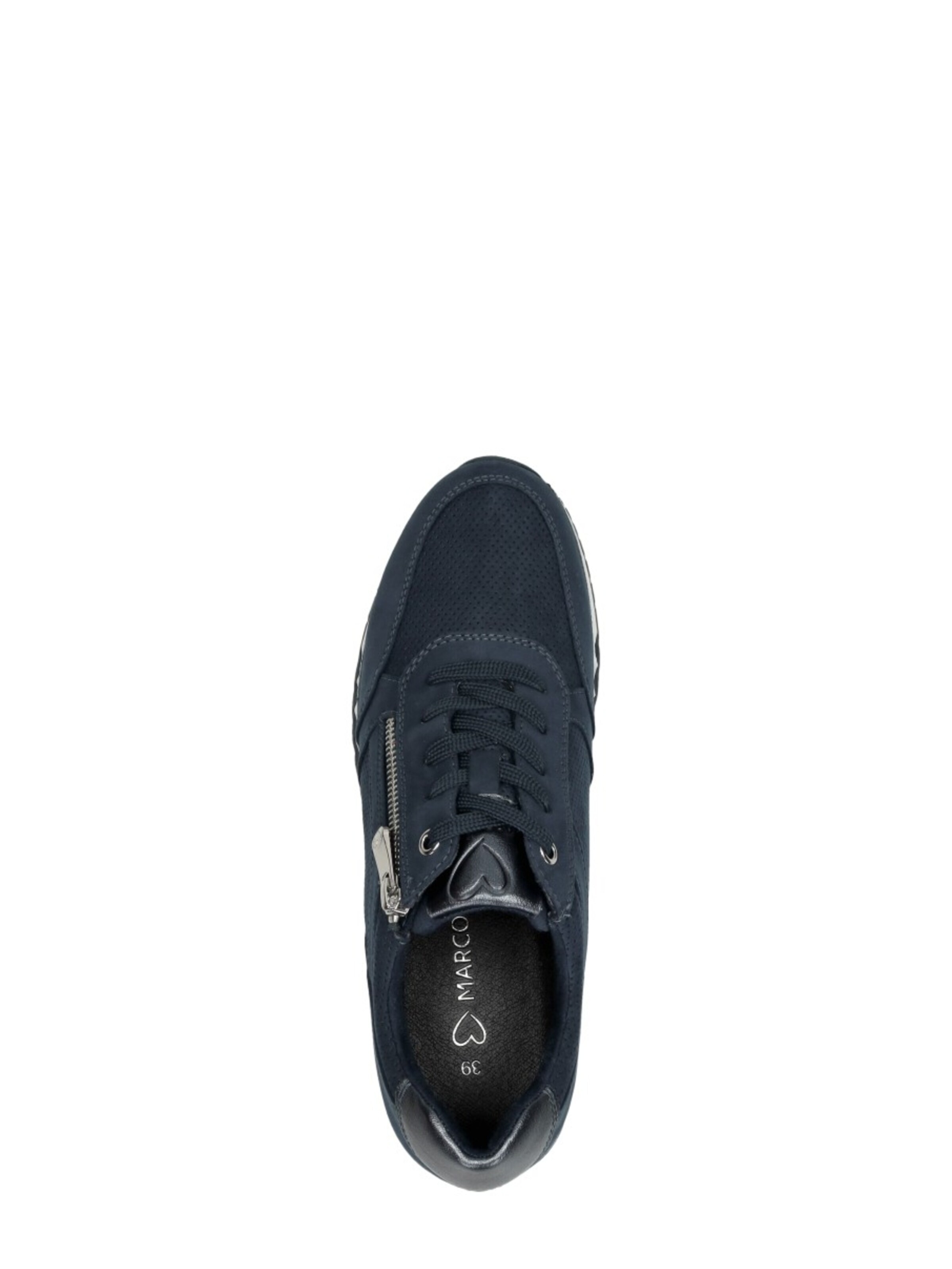 MARCO TOZZI Platform trainers 'Sneakers Laag' in Blue
