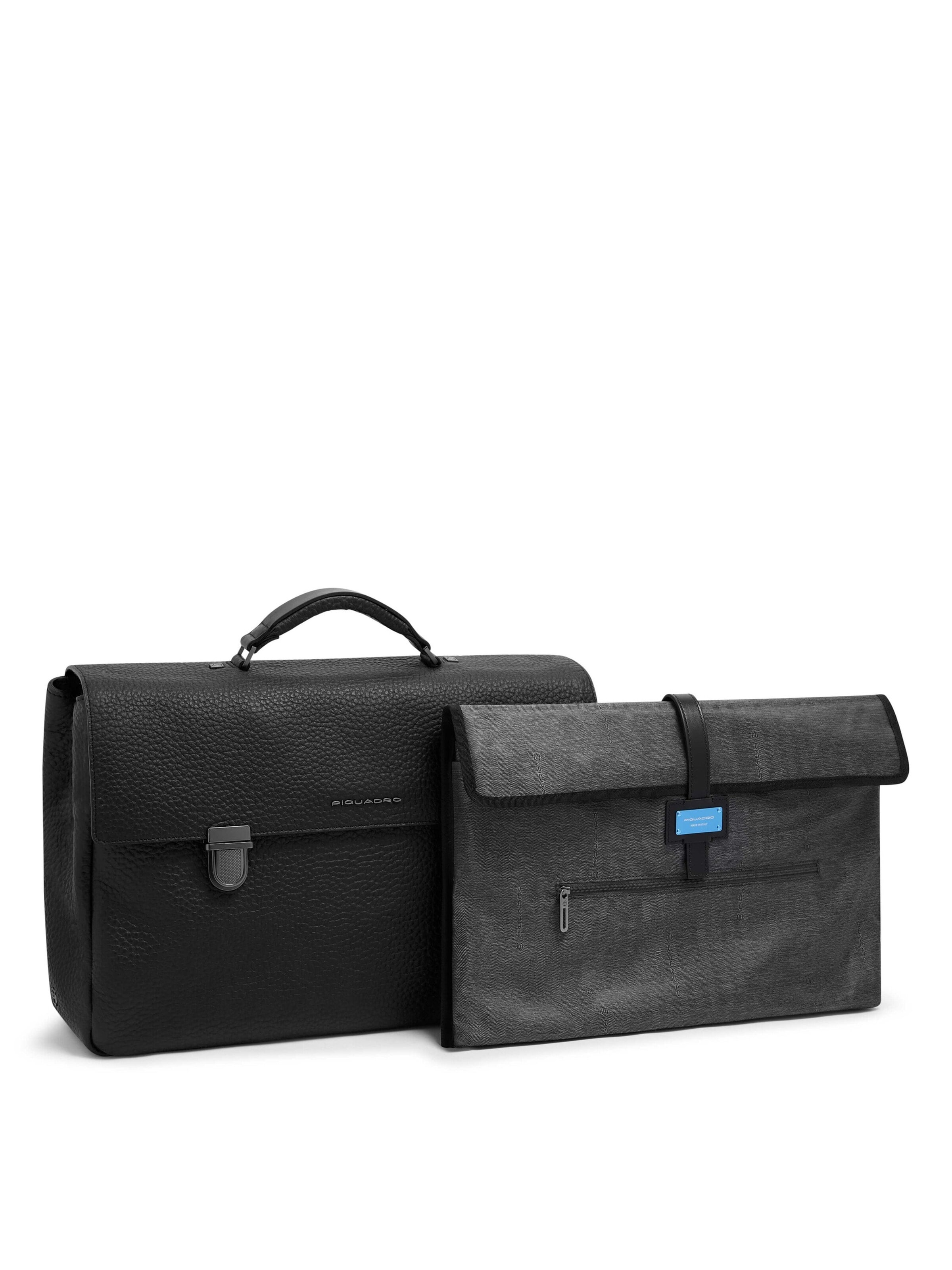 Sac d’ordinateur portable Piquadro en noir