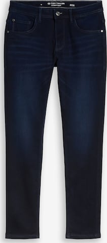 Coupe slim Jean 'Troy' TOM TAILOR en bleu : devant