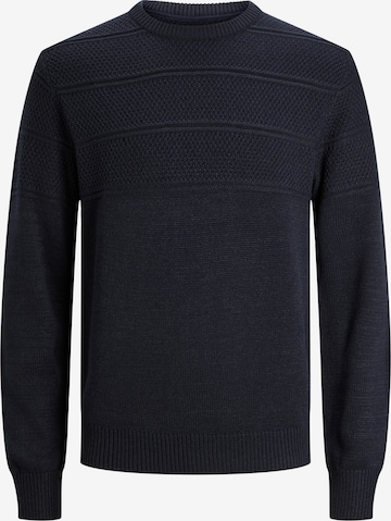 JACK & JONES Trui 'JERRY' in Blauw: voorkant