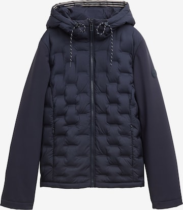 TOM TAILOR Tussenjas in Blauw: voorkant