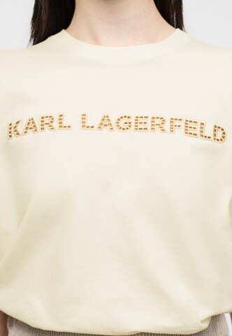 Karl Lagerfeld Μπλουζάκι σε μπεζ