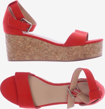 NEW LOOK Sandals & High-Heeled Sandals in 37 in Red: front