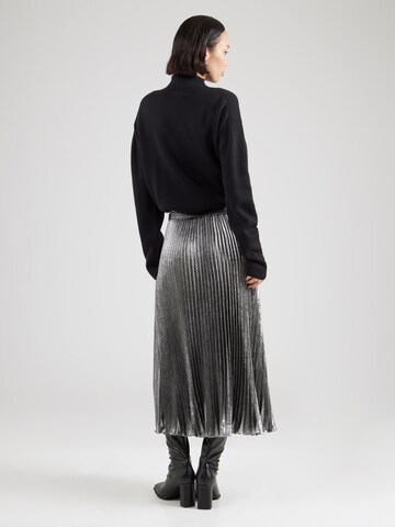 UNITED COLORS OF BENETTON Skirt in Silver