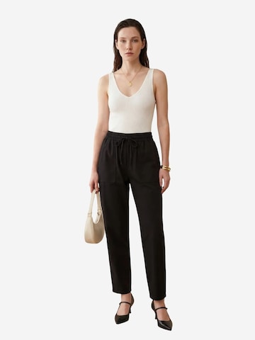 Regular Pantalon My fashion en noir : devant