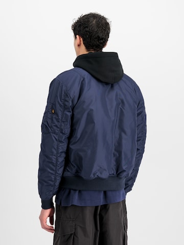 mėlyna ALPHA INDUSTRIES Demisezoninė striukė