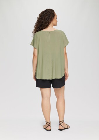 QS Blouse in Groen