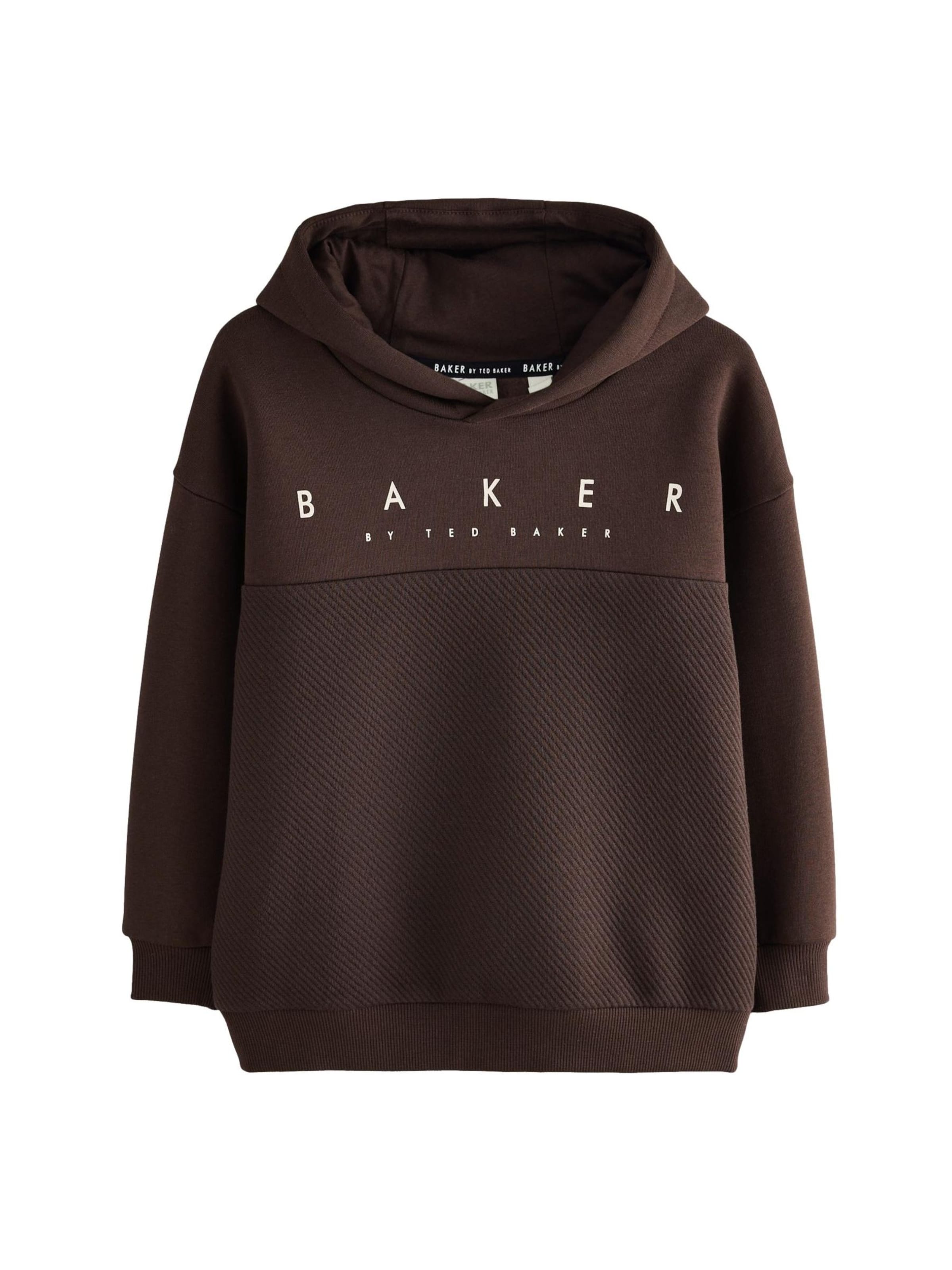 Sweat Baker by Ted Baker en marron : devant