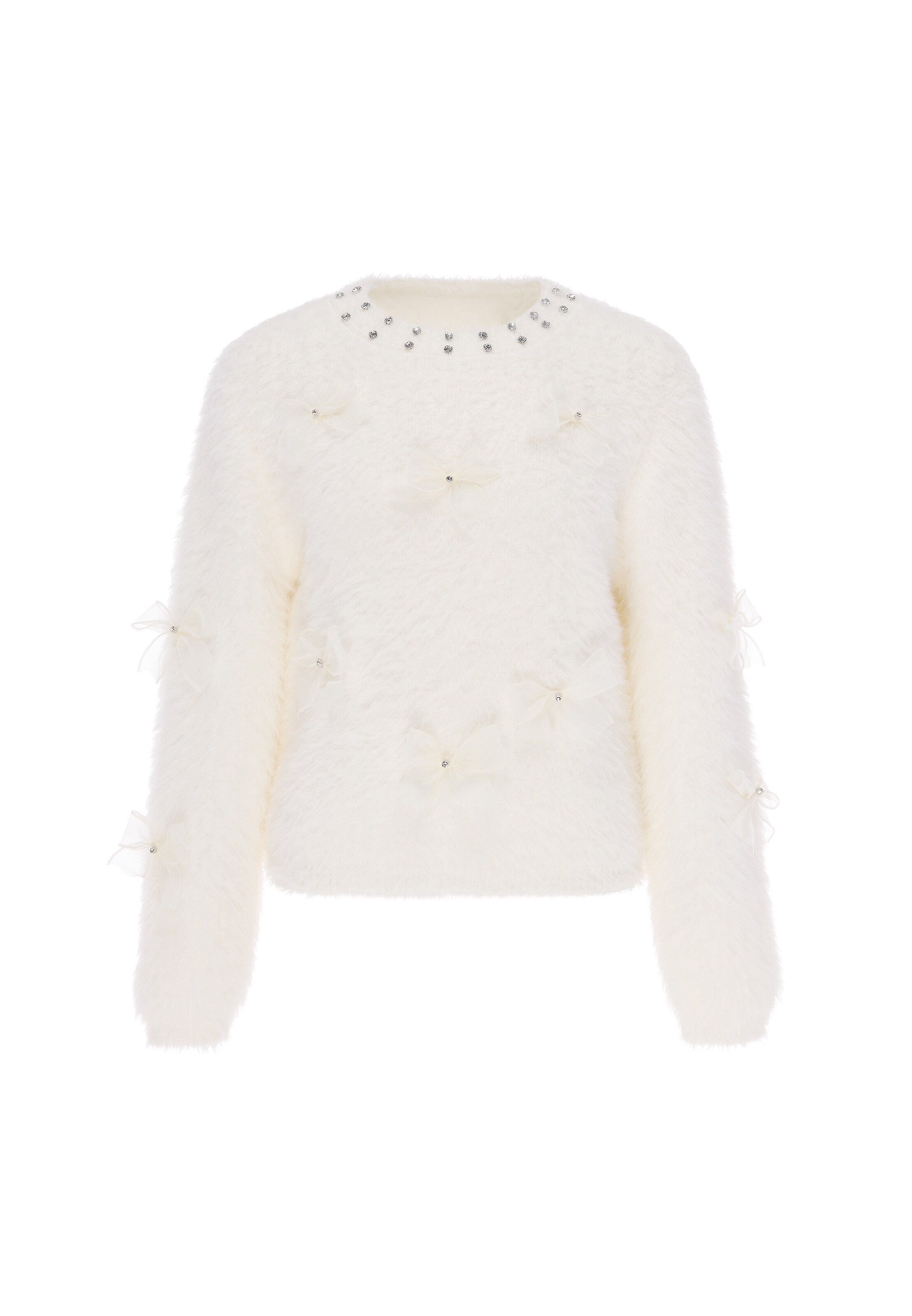 MYMO Sweater in White: front