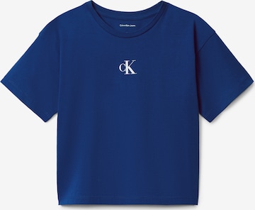 Calvin Klein Jeans Футболка в Синий: спереди