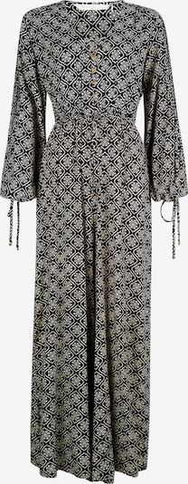 Isla Ibiza Bonita Jumpsuit 'AMOR' in grau / schwarz, Produktansicht
