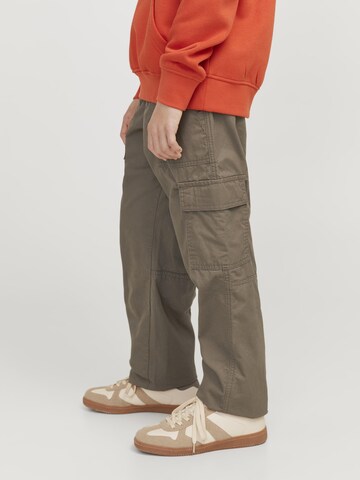 Jack & Jones Junior Loosefit Broek 'JPSTKarl JJAdams' in Bruin