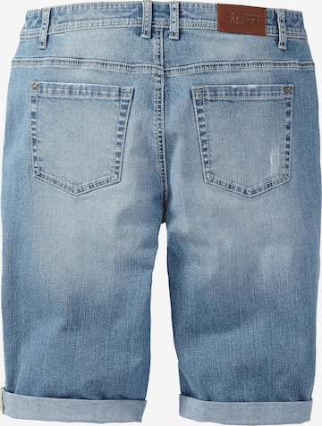 SHEEGO Slimfit Jeans in Blauw