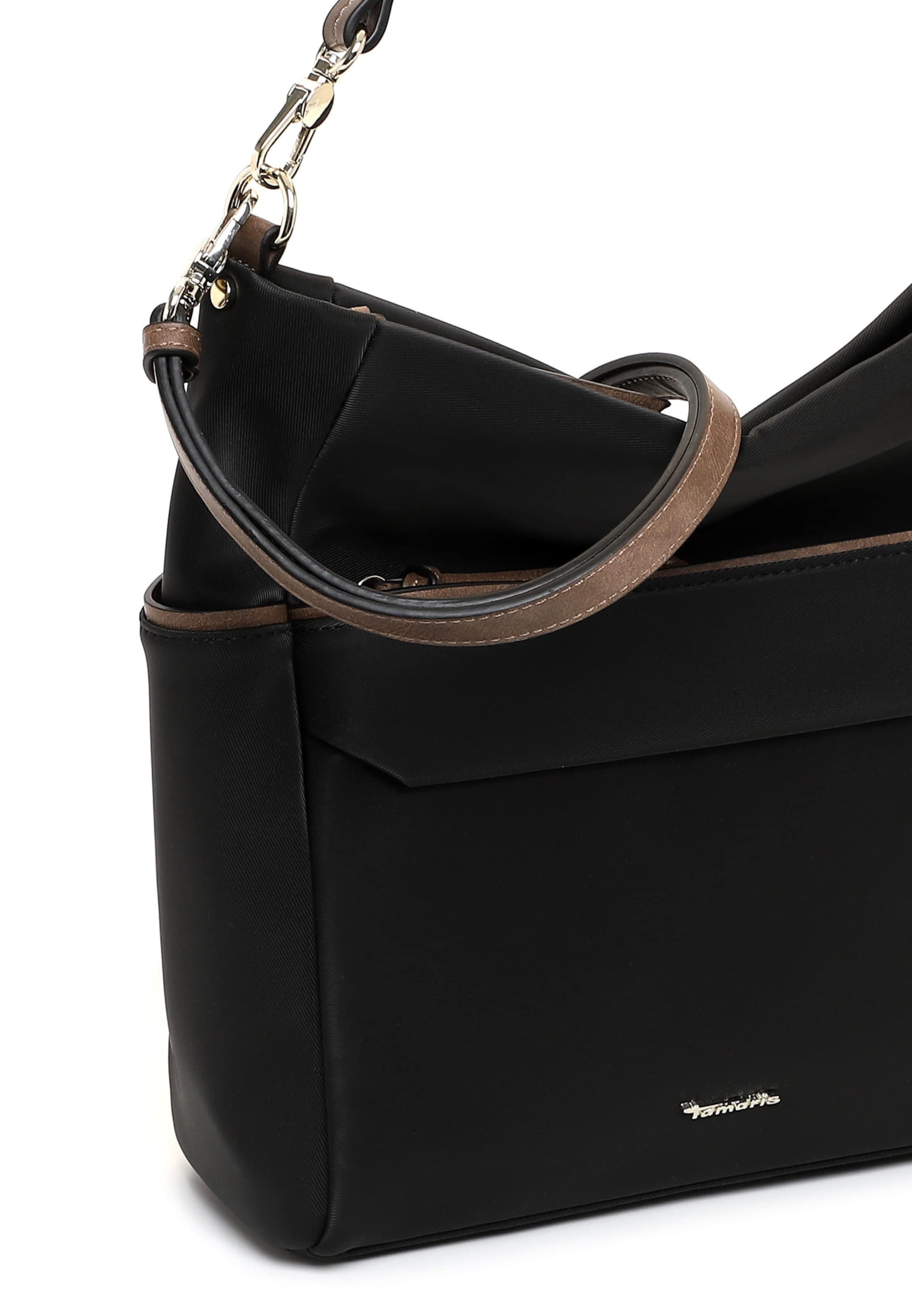 Poche ventrale ' TAS Margitta ' Tamaris en noir
